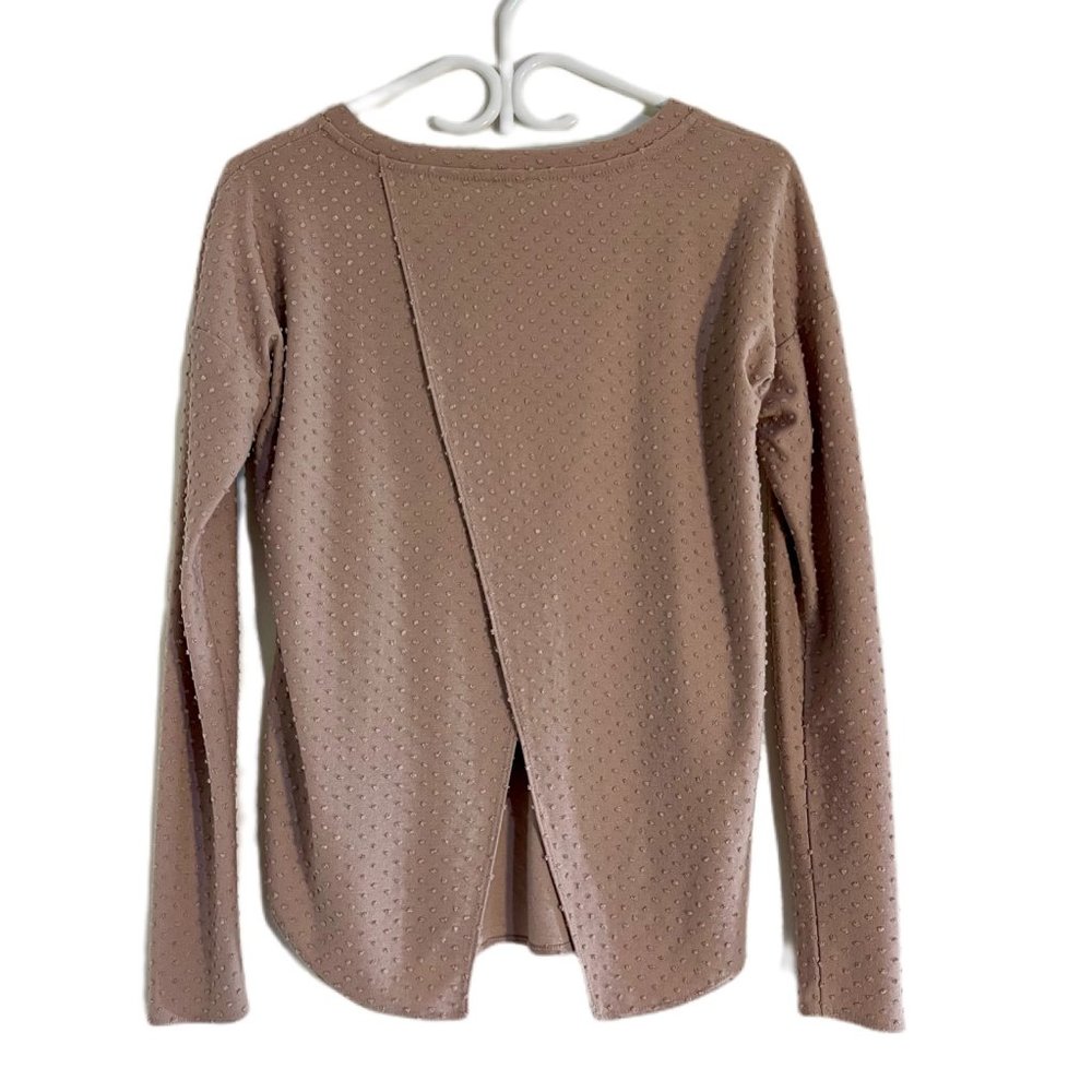 Wilfred XS Mauve Textured Long-Sleeve (Artizia)